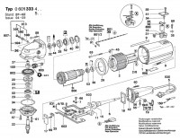 Bosch 0 601 333 441 Angle Grinder 110 V / GB Spare Parts